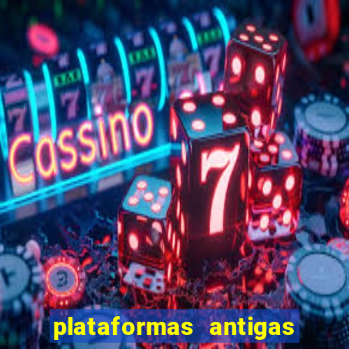 plataformas antigas de jogos